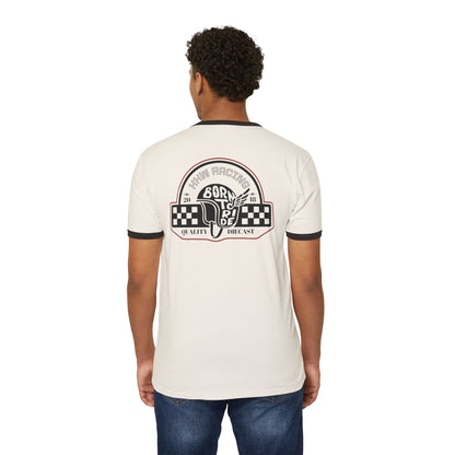 Retro Born To Ride Ringer Tee