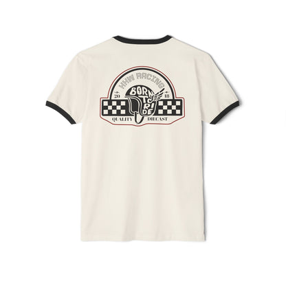 Retro Born To Ride Ringer Tee