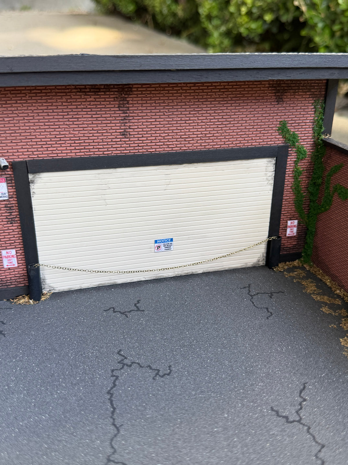 Rustic Parking Lot Diorama