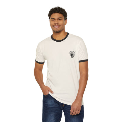 Retro Born To Ride Ringer Tee