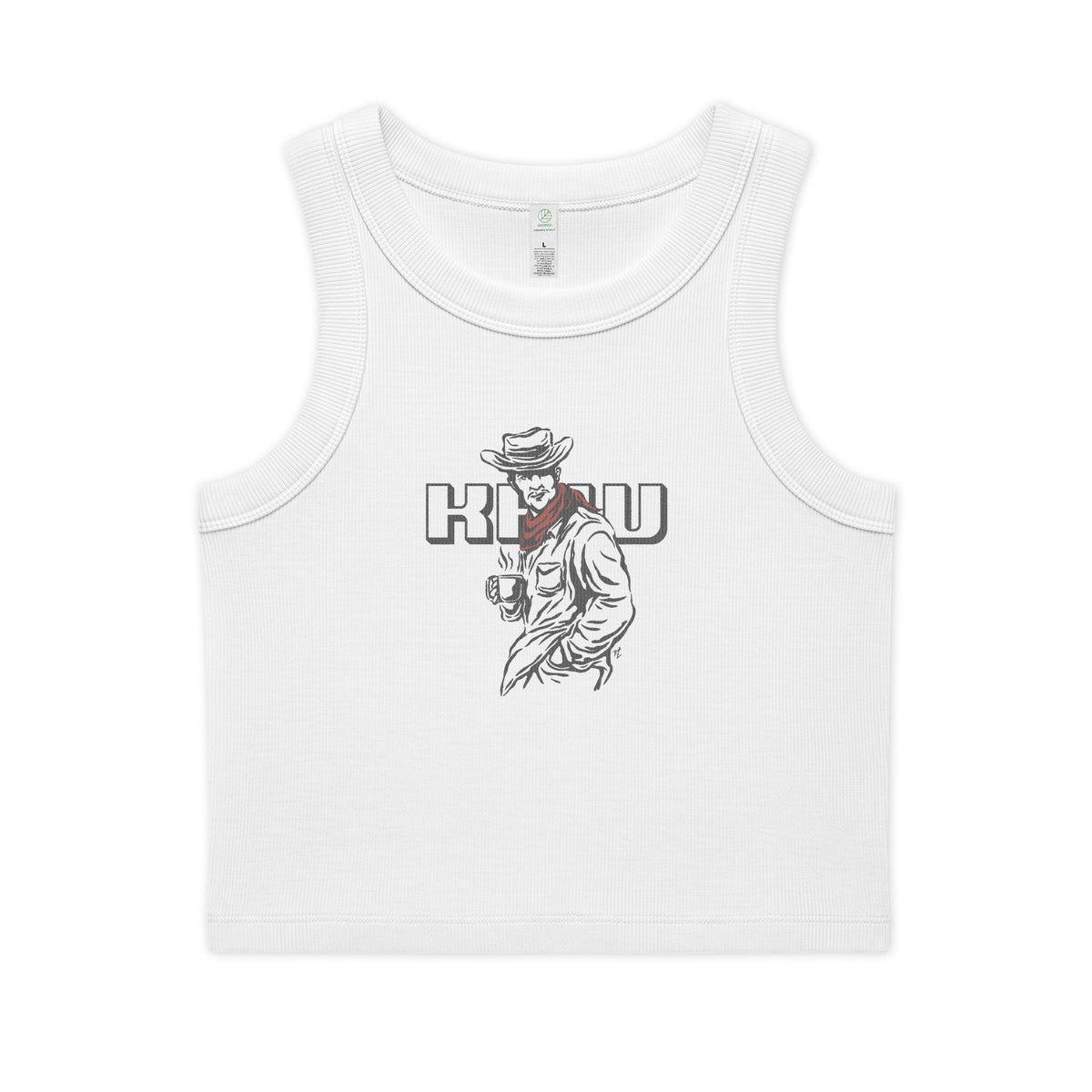 Women's Bandit Rib Crop Tank
