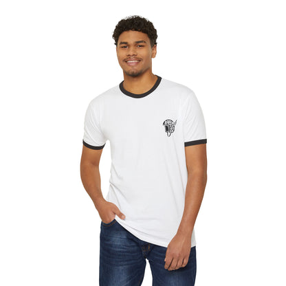 Retro Born To Ride Ringer Tee