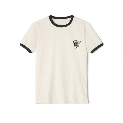 Retro Born To Ride Ringer Tee