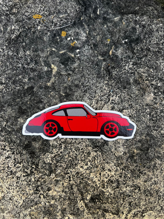 Porsche 964 Carrera 2 - RED/BLACK