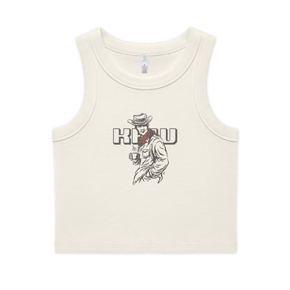 Women's Bandit Rib Crop Tank