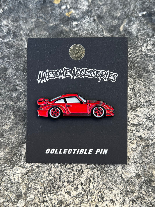 Porsche 993 RS Pin - RED