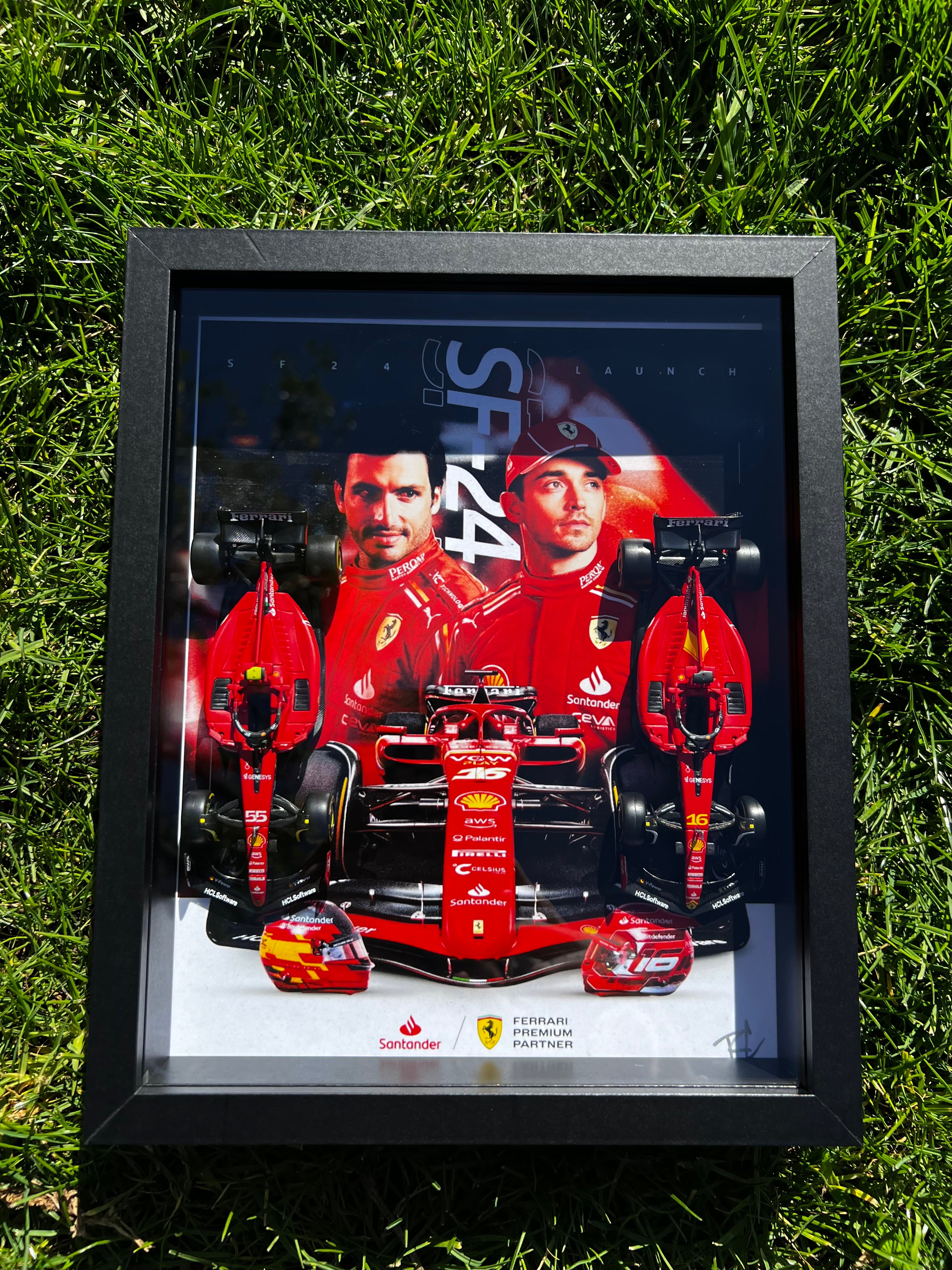 Ferrari F1 2024 Race Team Shadow Box – KHW Racing