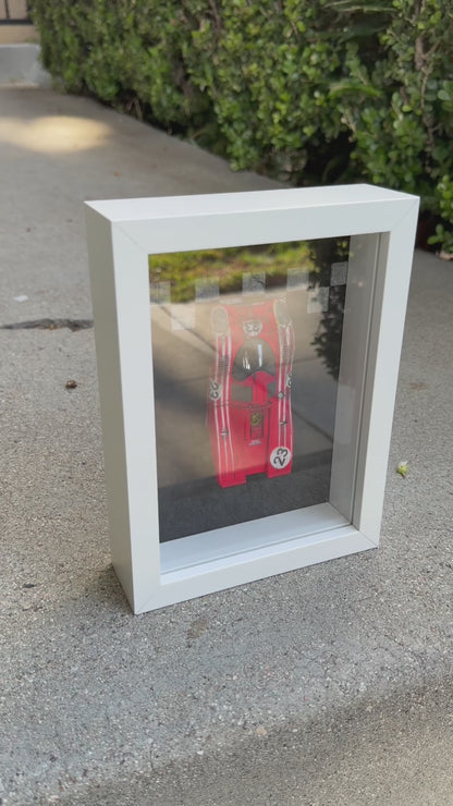 Finish Line Shadow Box